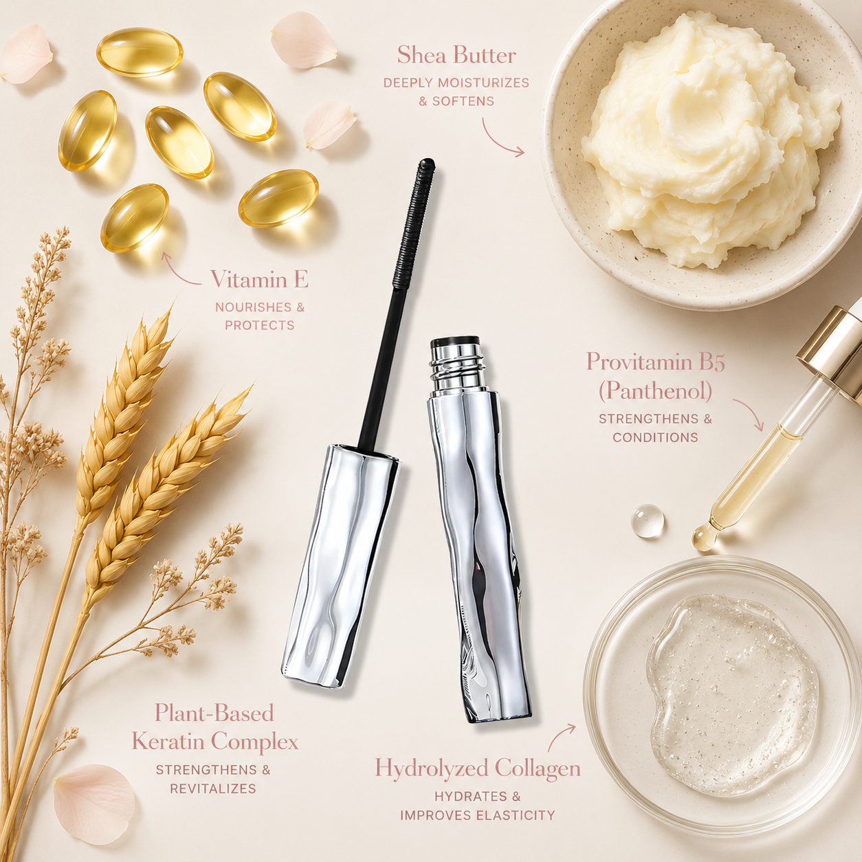Aerisev® Waterproof Mascara 💧 – Longer, Fuller-Looking Lashes Without Clumping
